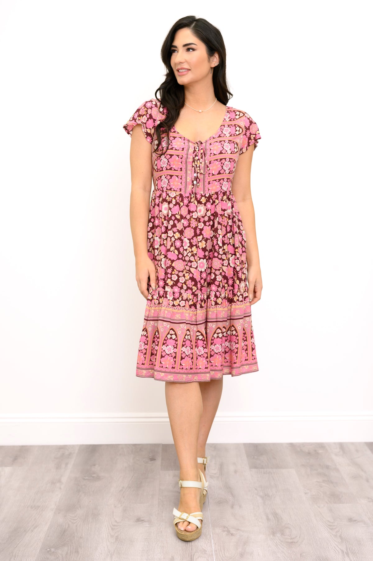 Robe Sharpie, Jardin écarlate