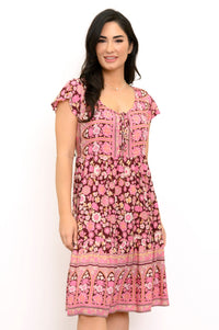 Robe Sharpie, Jardin écarlate