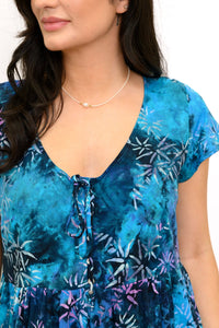 Sharpie Midi Dress, Sunset Fern