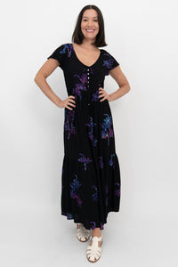 Sharpie Long Dress, Sprig