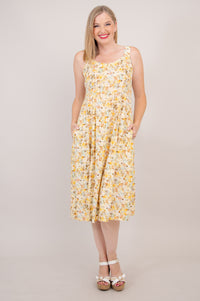 Shauna Dress, Dainty, Woven Bamboo