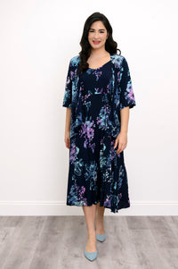 Shauna Dress, Moonlit Petals