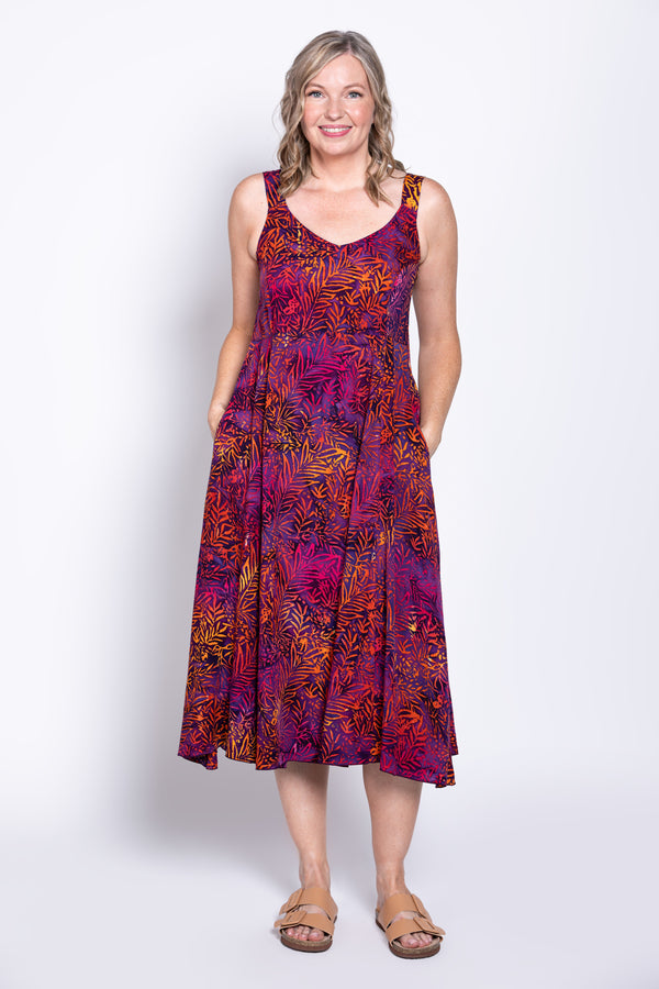 Shauna Dress, Pink Tropics