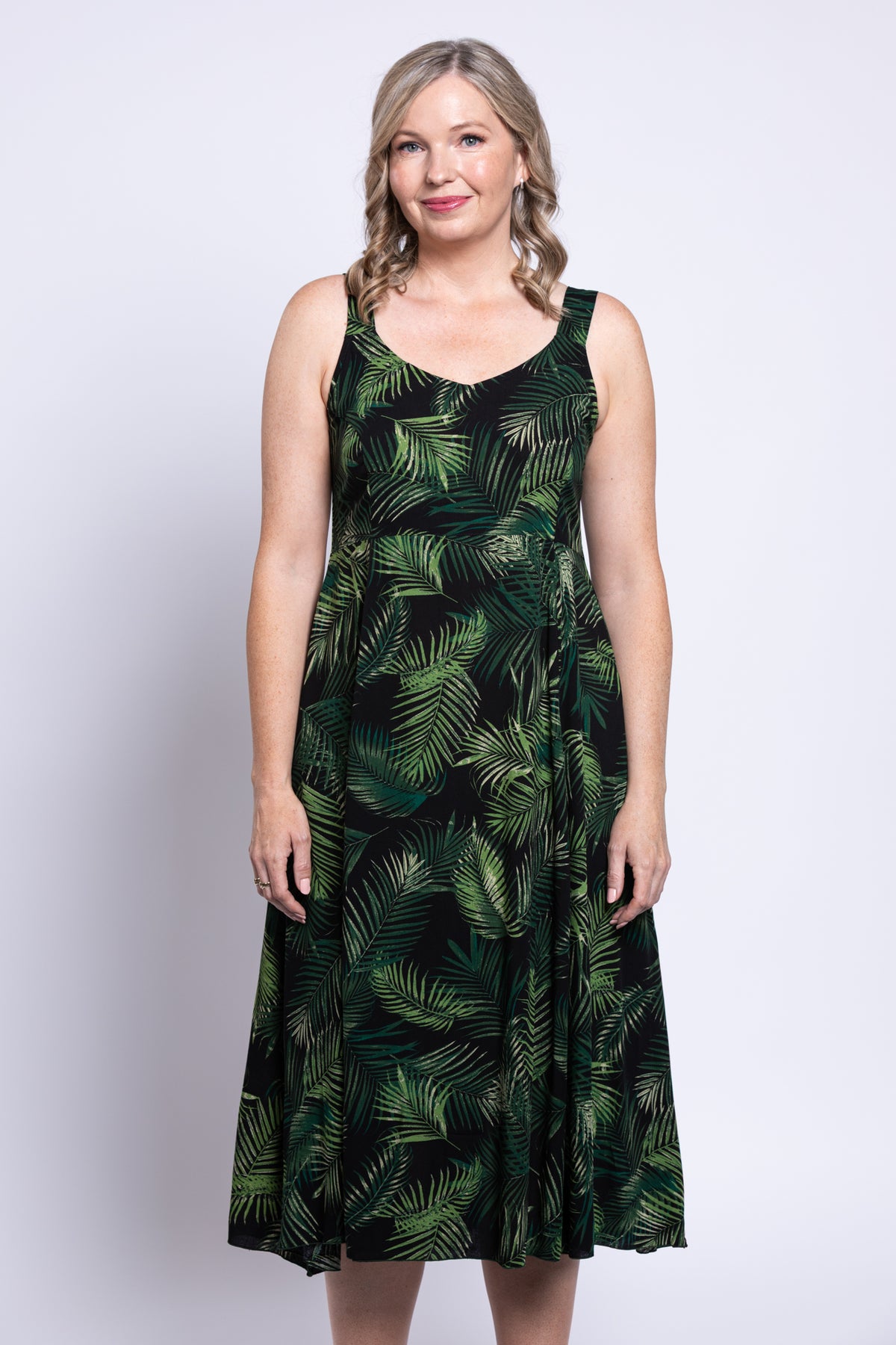 Shauna Dress, Tropical Eclipse