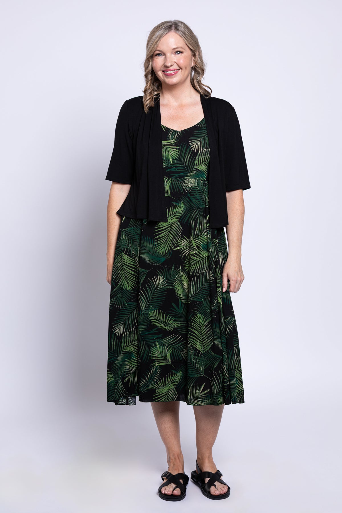 Shauna Dress, Tropical Eclipse