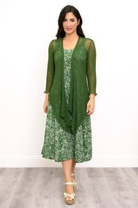 Shauna Dress, Tropical Green