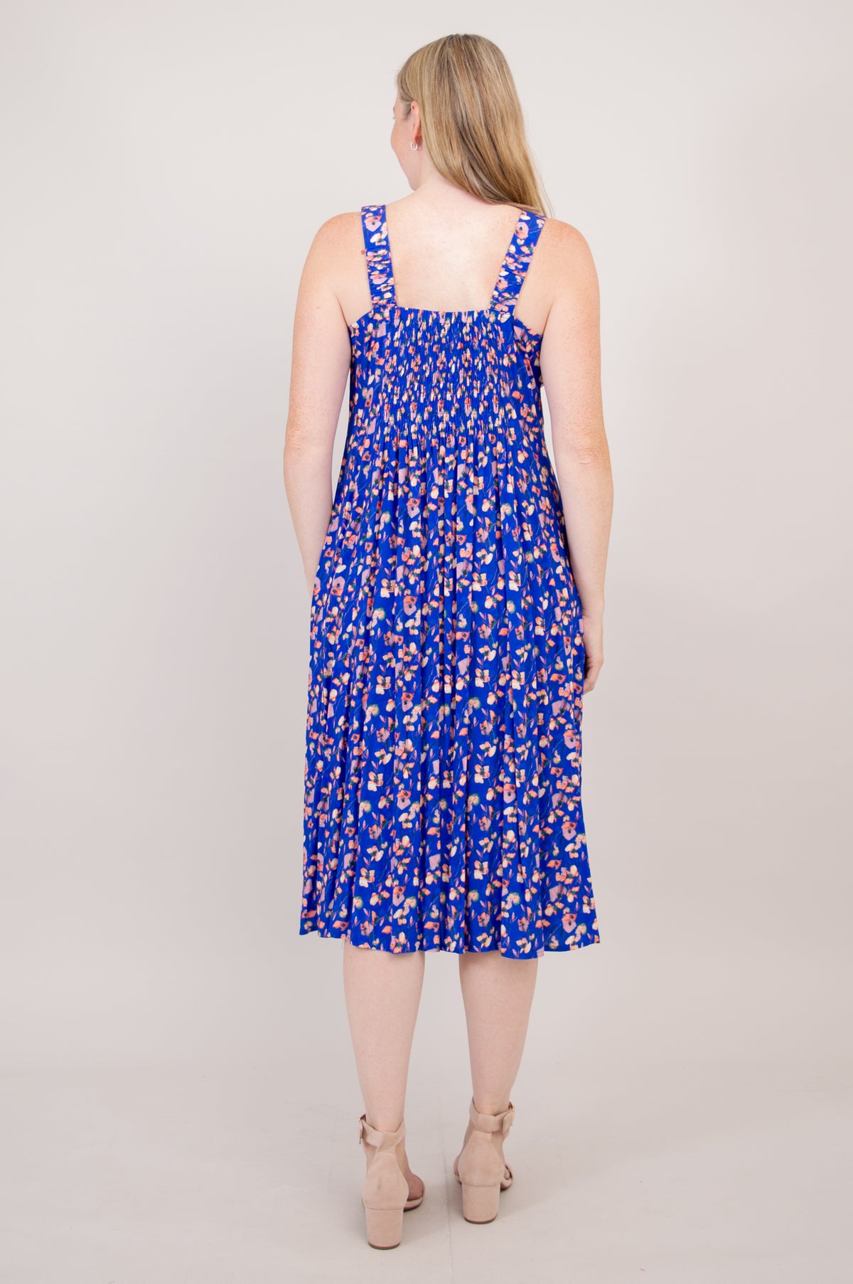 Shauna Dress, Rushelle, Woven Bamboo