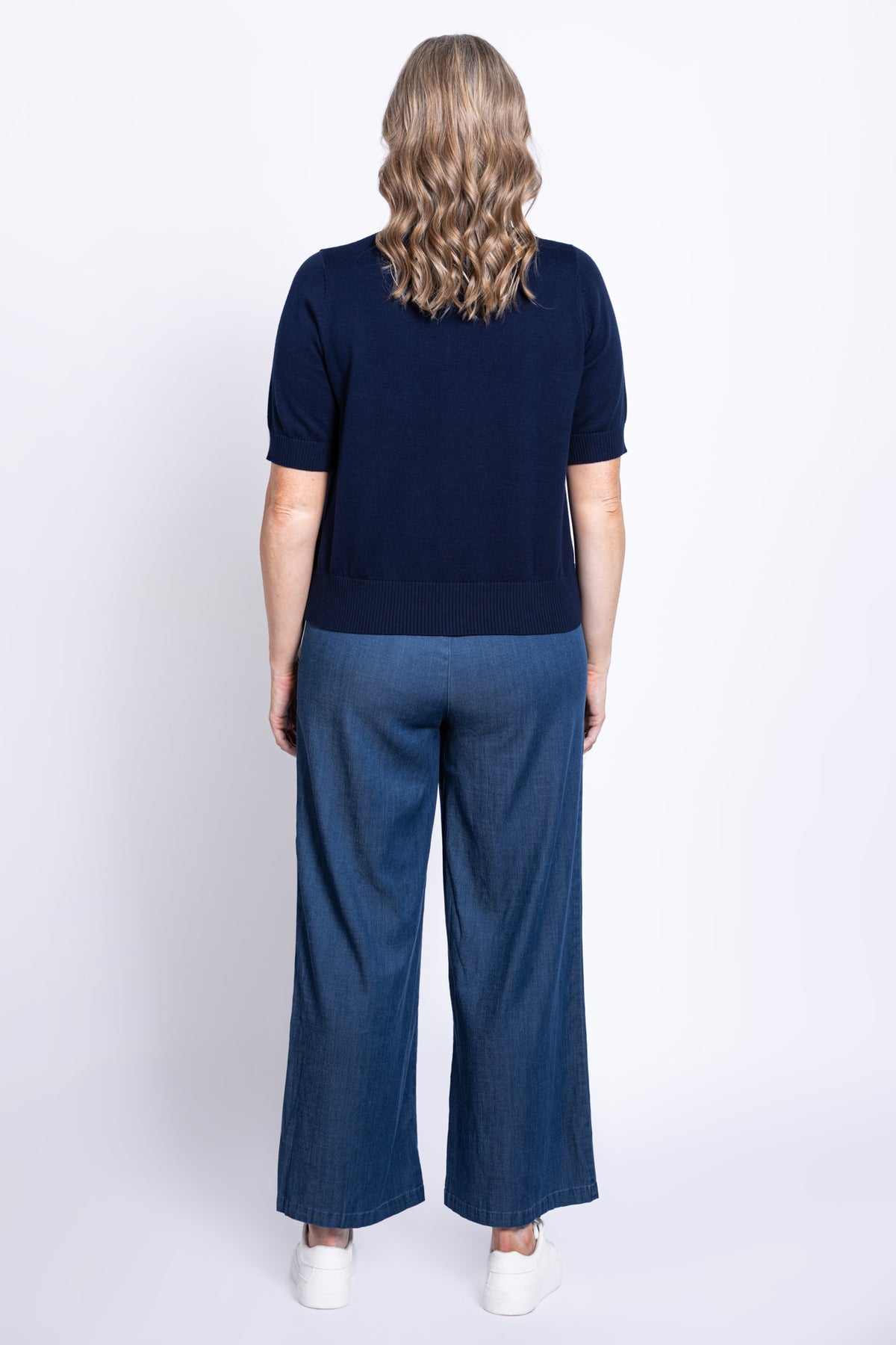 Shen Cardigan, Indigo, Cotton