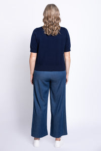 Shen Cardigan, Indigo, Cotton