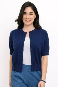 Shen Cardigan, Indigo, Cotton