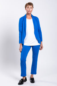 Simmer Jacket, Cobalt, French Terry
