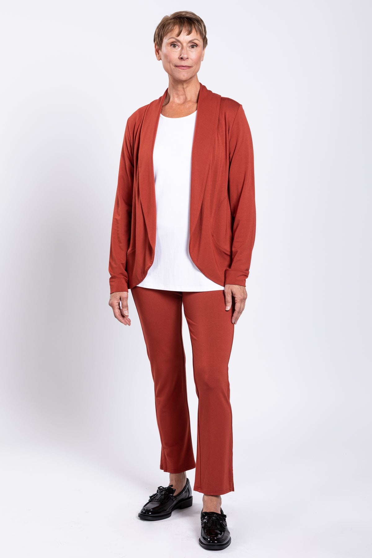 Simmer Jacket, Cuprum, French Terry