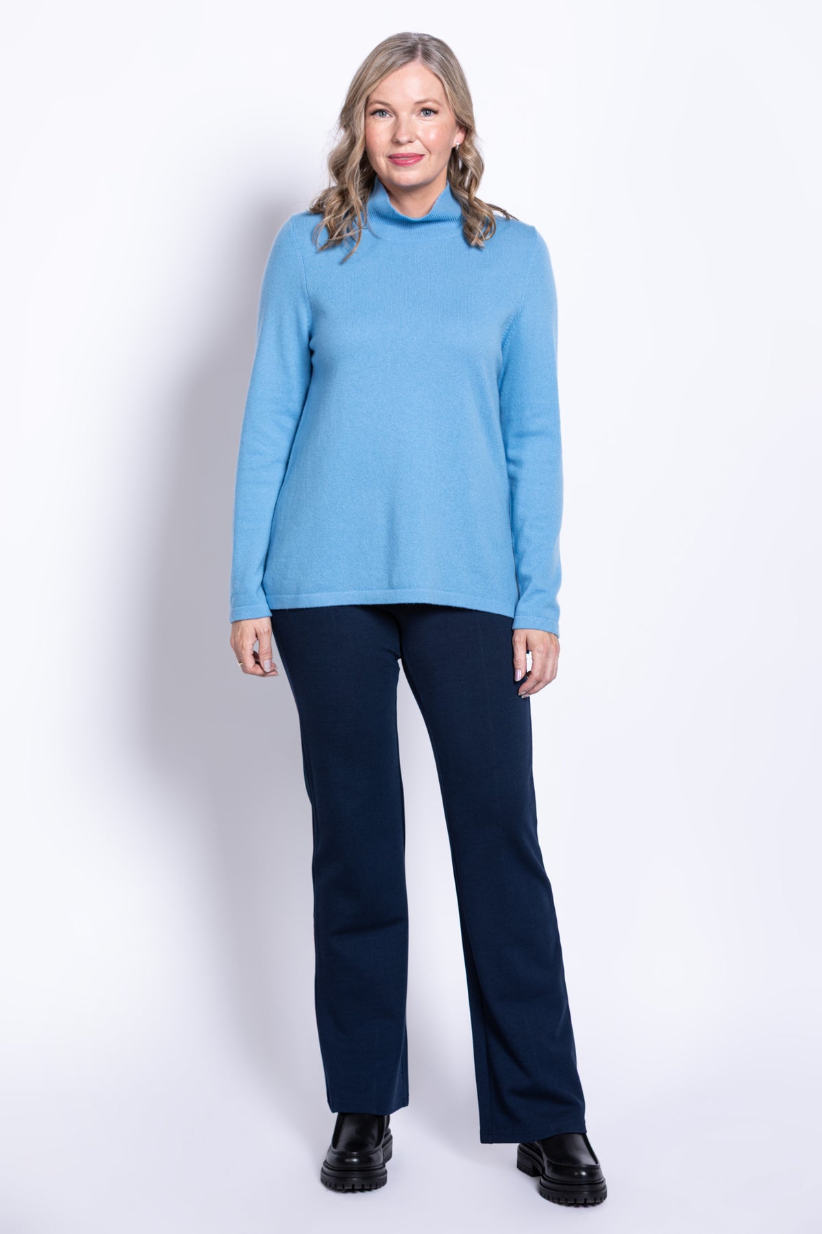 Simmon Sweater, Blueboy, Wool Cashmere