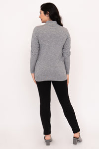 Simmon Sweater, Charcoal Lite, Wool Cashmere