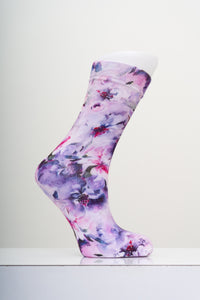 Ladies Bamboo Dress Socks, Assorted Prints