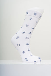 Ladies Bamboo Dress Socks, Assorted Prints