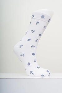 Chaussettes habillées en bambou pour hommes, motifs assortis