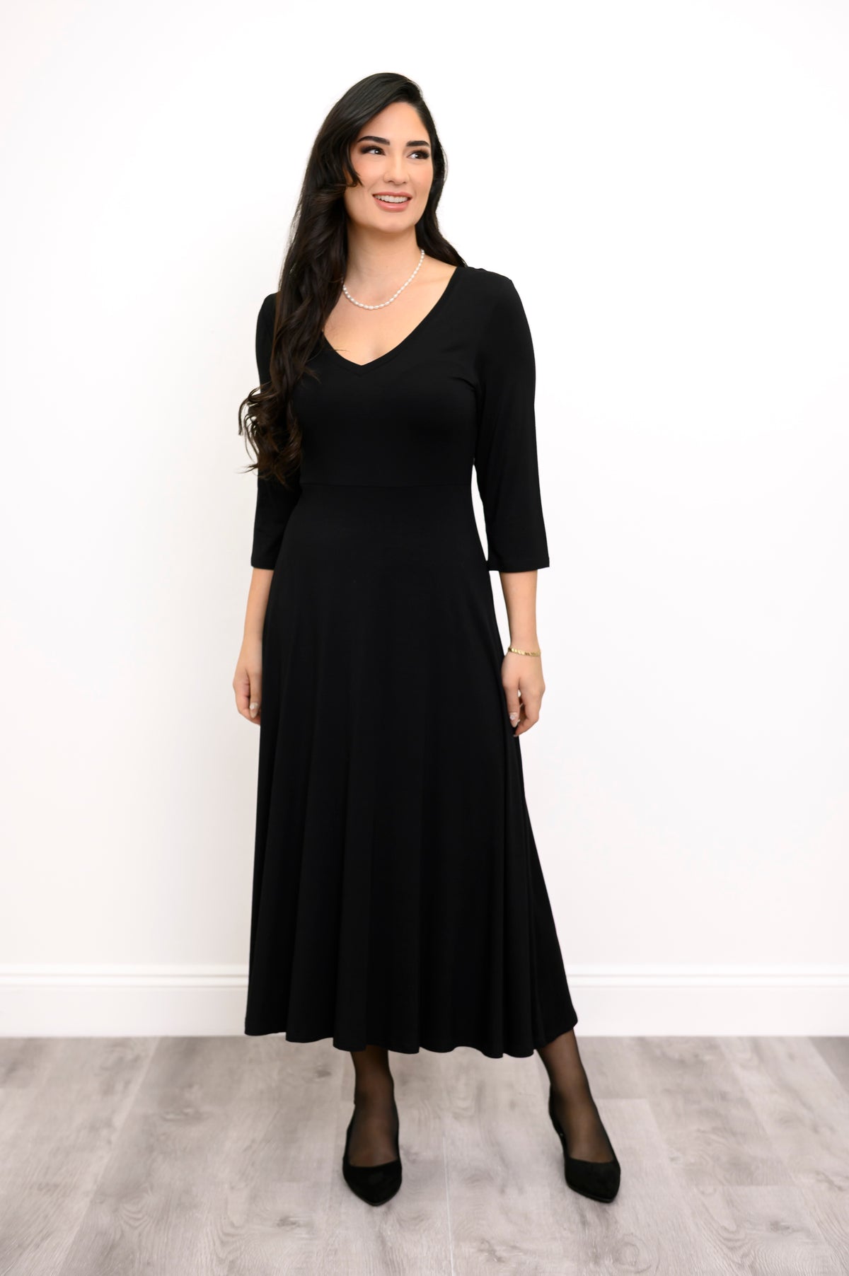 Soul Dress, Black, Bamboo