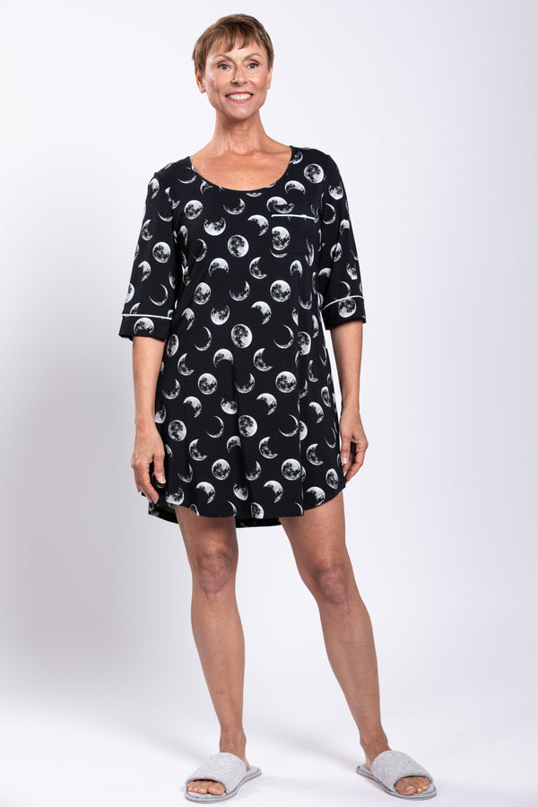 Starlight Sleepshirt, Moonstruck, Bamboo