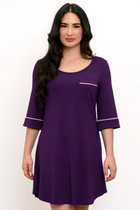 Starlight Sleepshirt, Royale, Bamboo