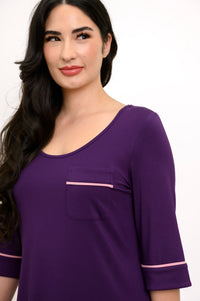 Starlight Sleepshirt, Royale, Bamboo