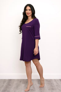 Starlight Sleepshirt, Royale, Bamboo