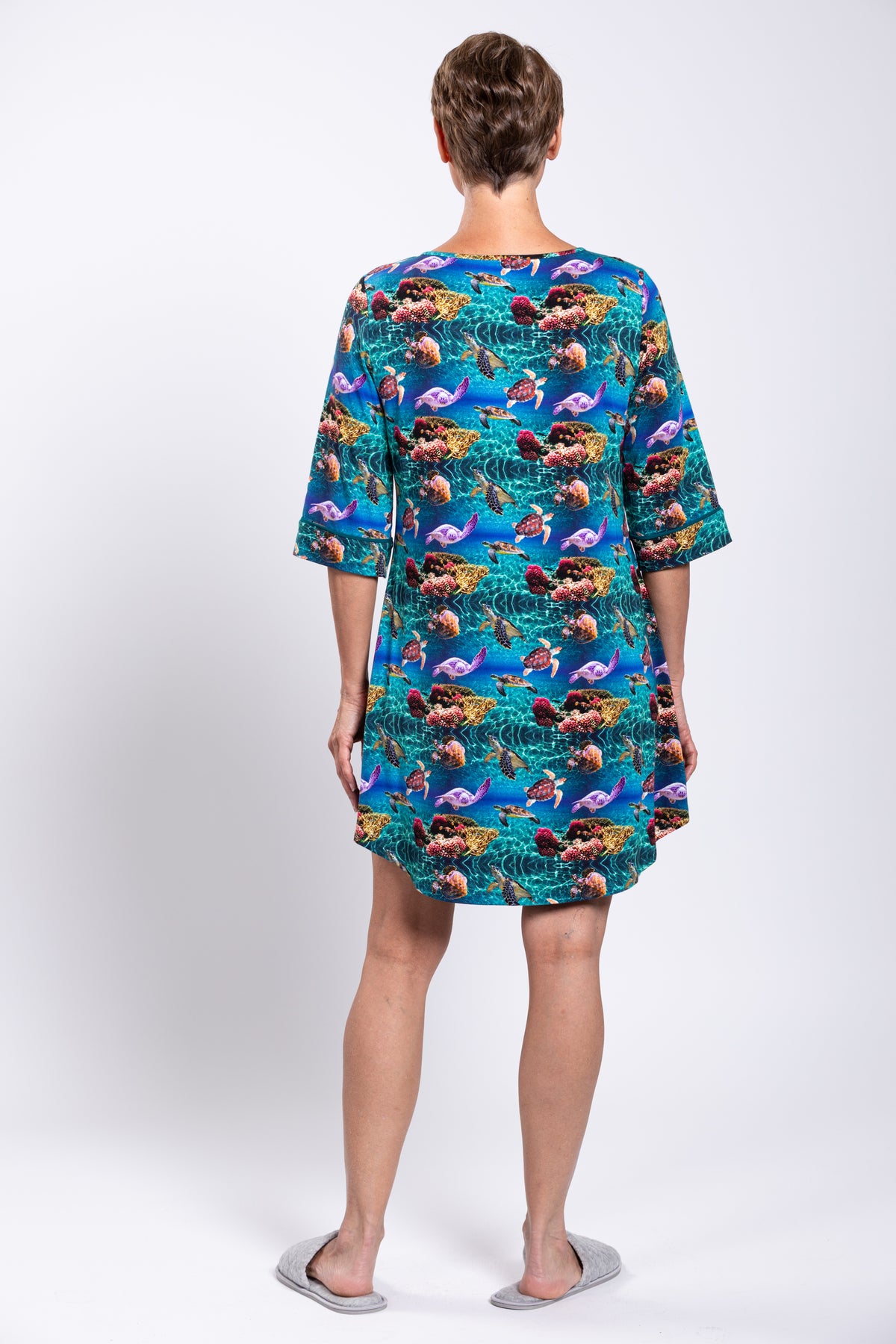 Starlight Sleepshirt, Sea Turtle, Bamboo