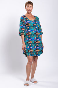 Starlight Sleepshirt, Sea Turtle, Bamboo