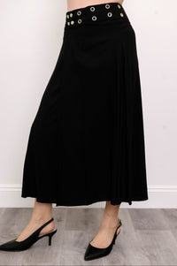 Stud Skirt, Black
