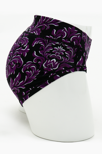 The Hipster, Magenta Damask, Bamboo