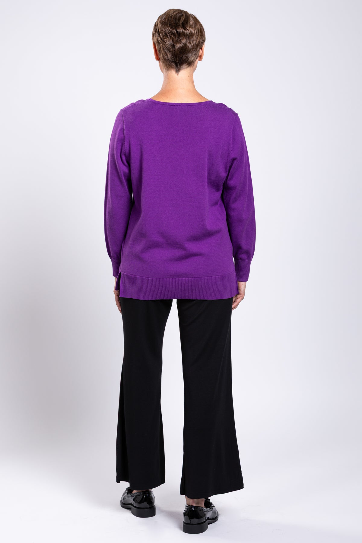 Tiff Sweater, Bright Royale, Cotton