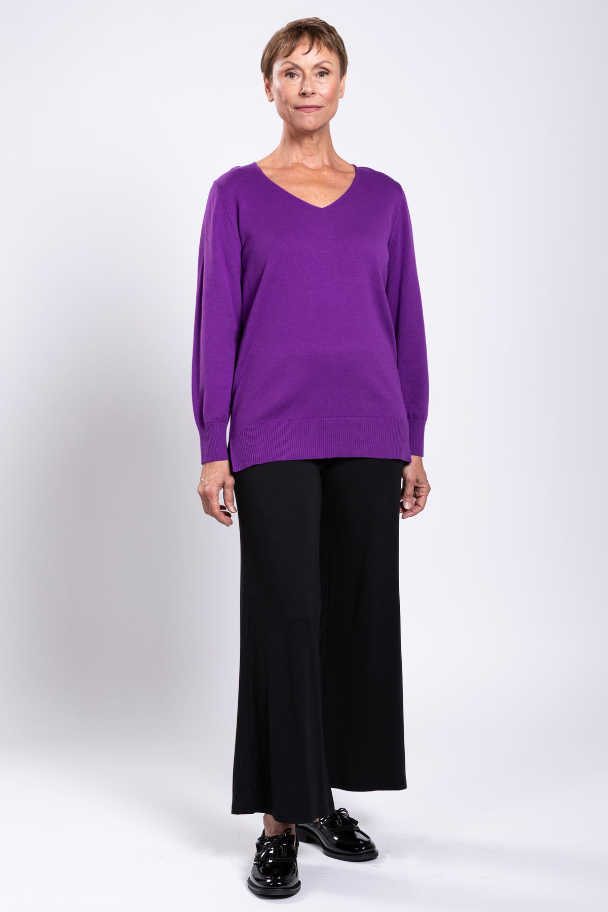 Tiff Sweater, Bright Royale, Cotton