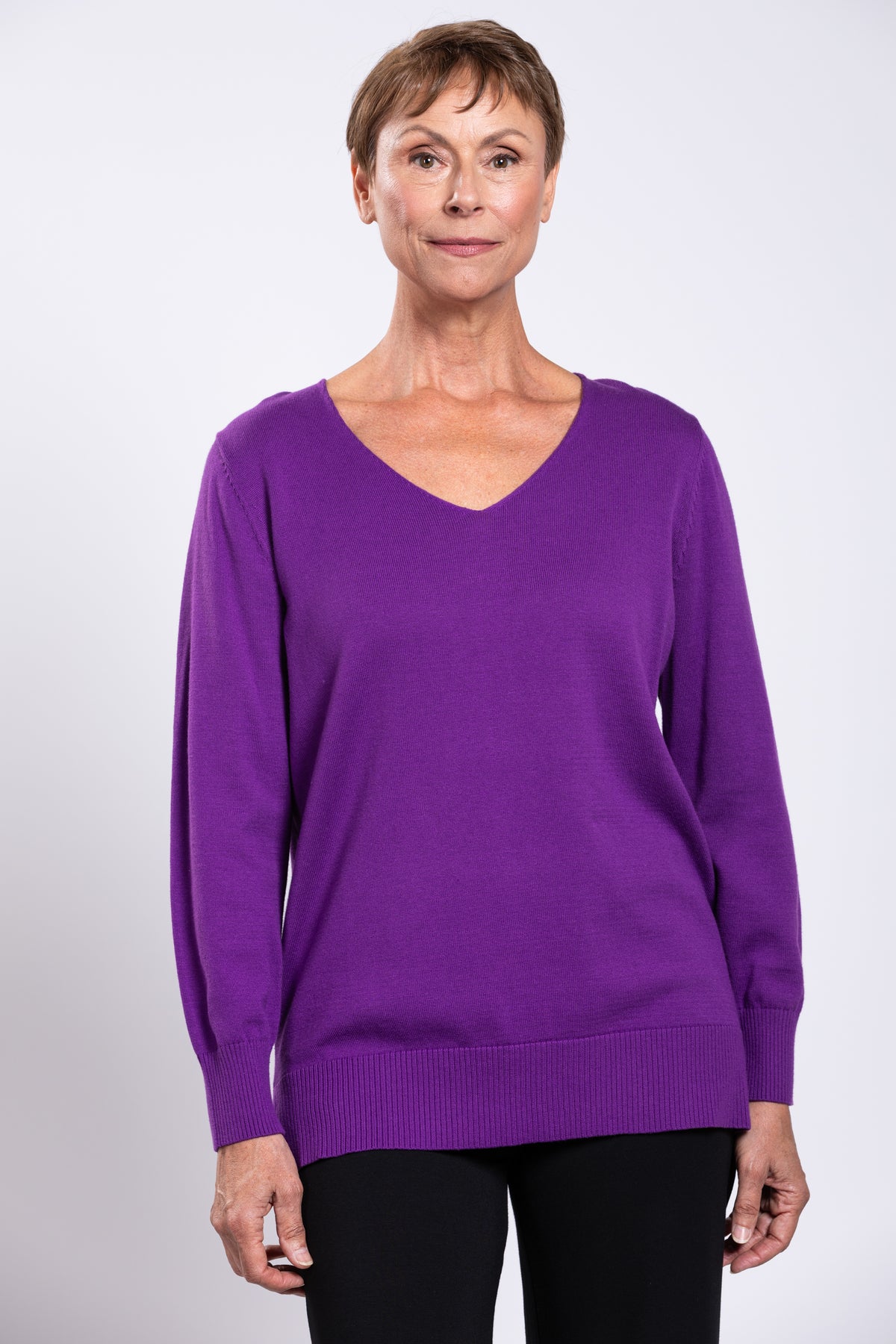 Tiff Sweater, Bright Royale, Cotton