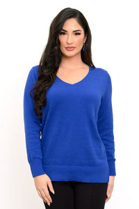 Pull Tiff, Bleu absolu, Coton
