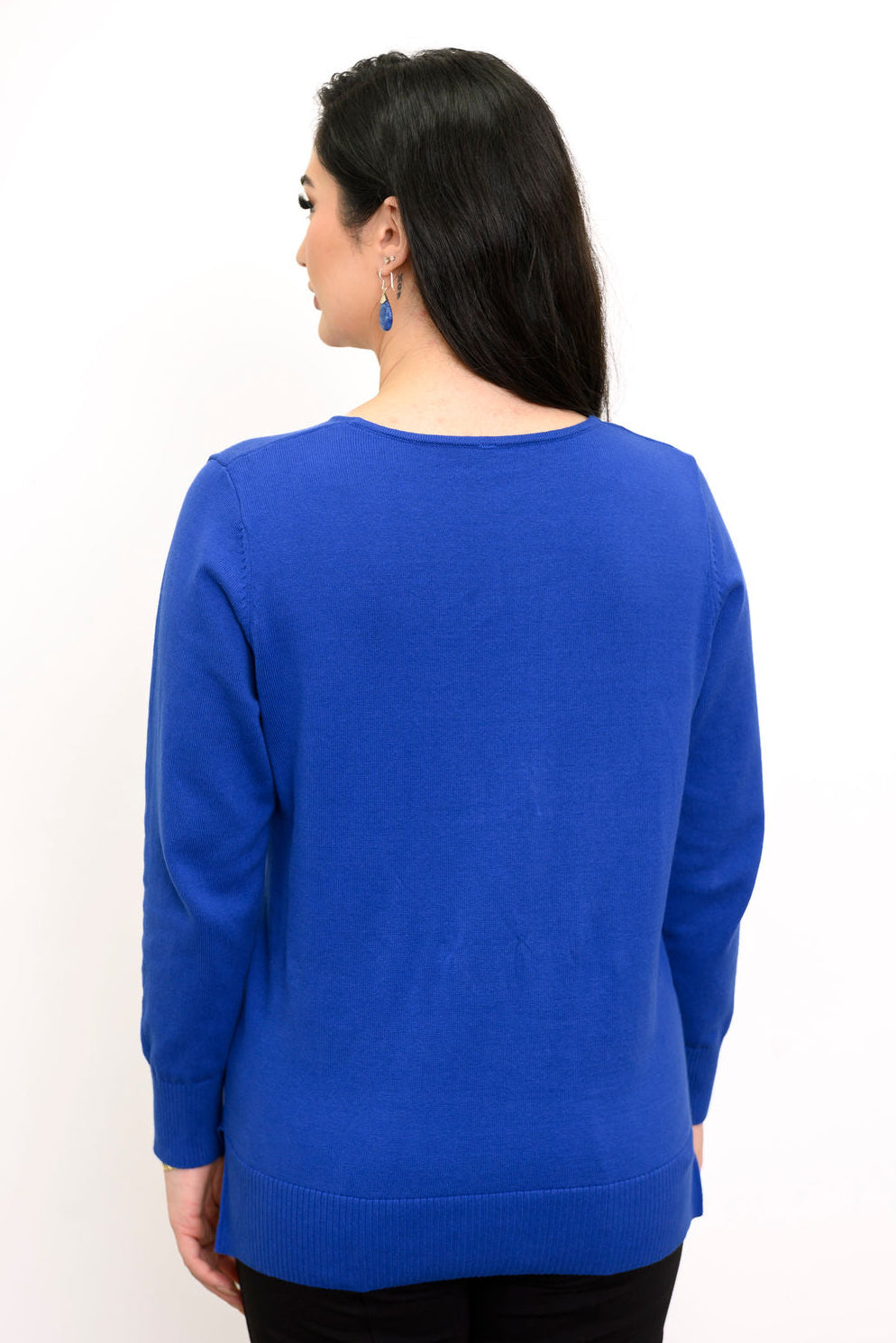 Pull Tiff, Bleu absolu, Coton
