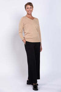 Tiff Sweater, Wheat, Cotton