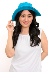 Chapeau Turquoise, Coton