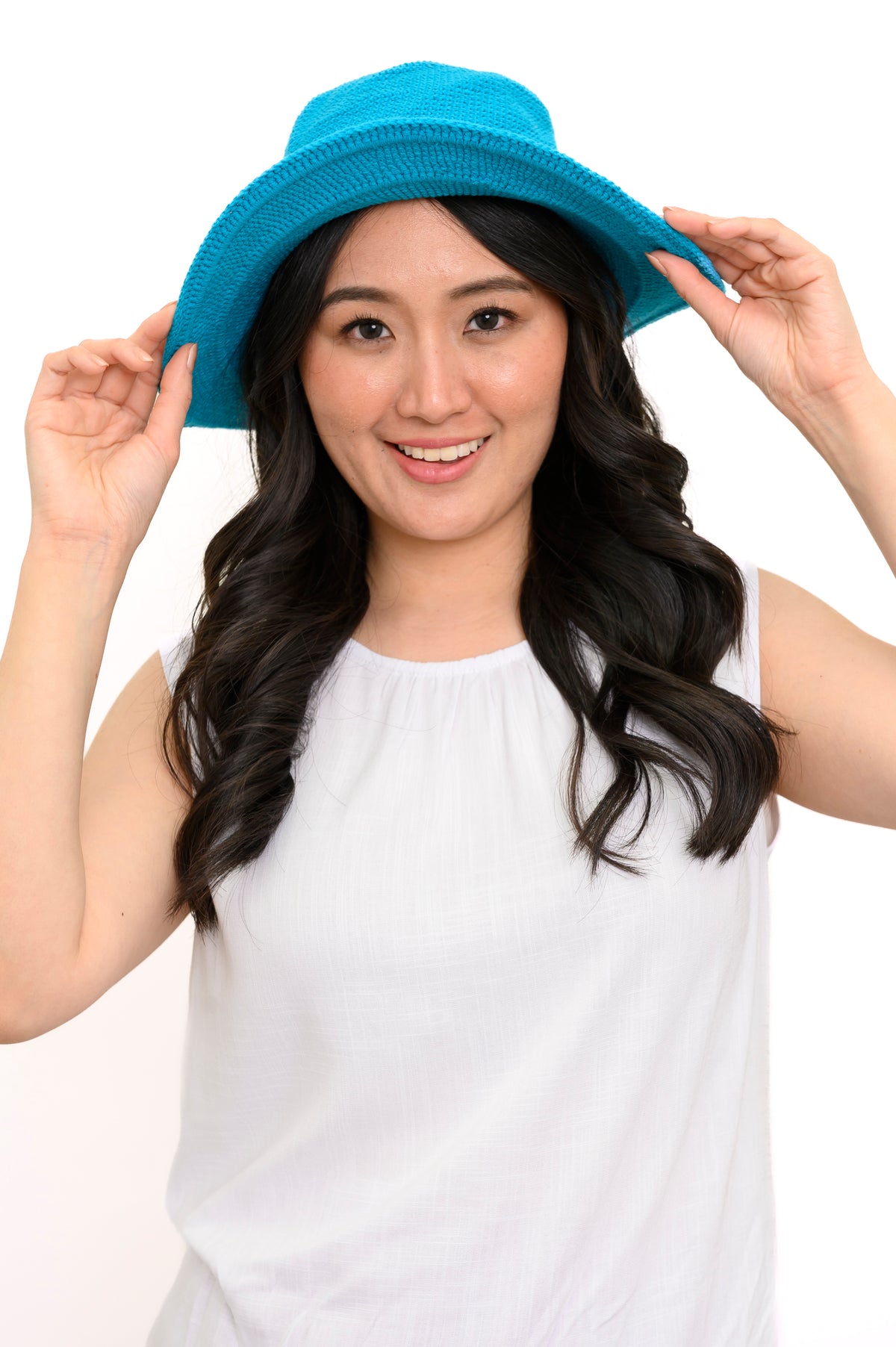 Chapeau Turquoise, Coton
