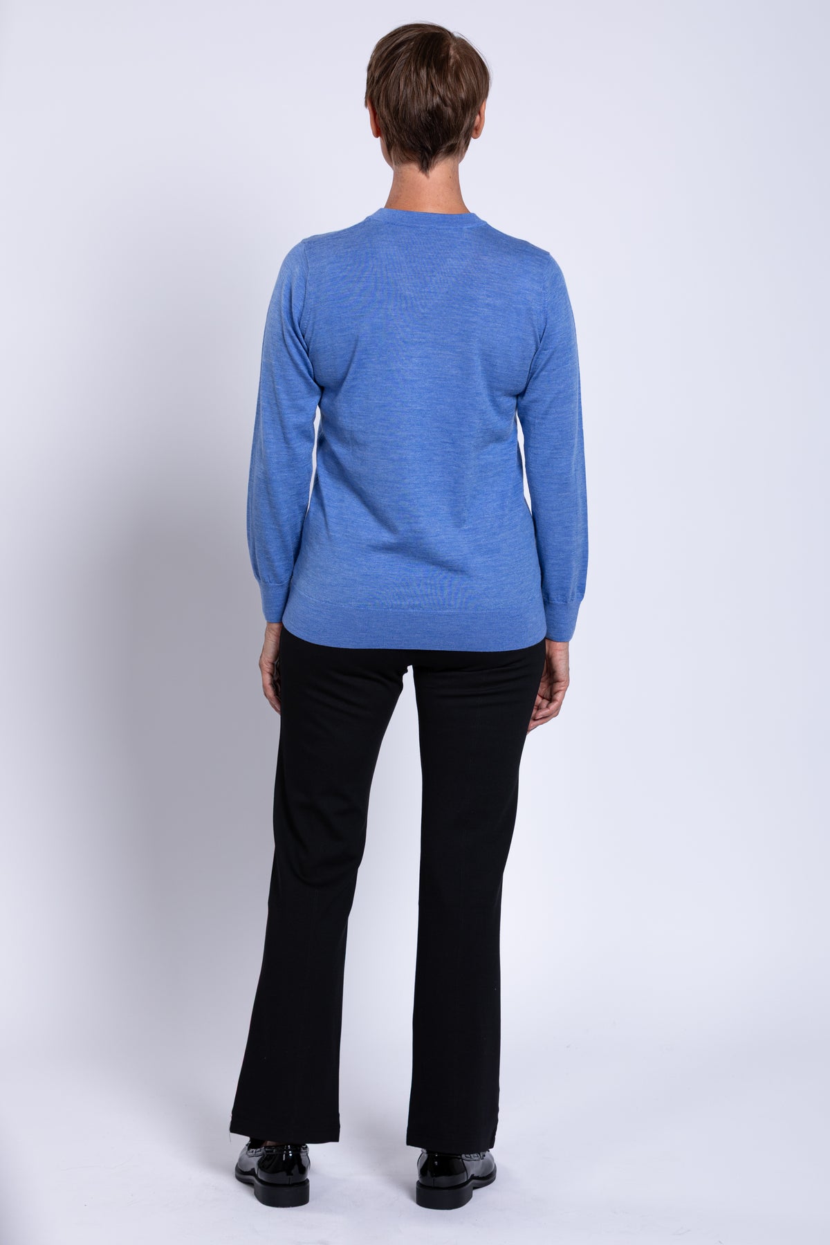 Vie Sweater, Blue, Merino Wool