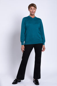 Vie Sweater, Forest, Merino Wool