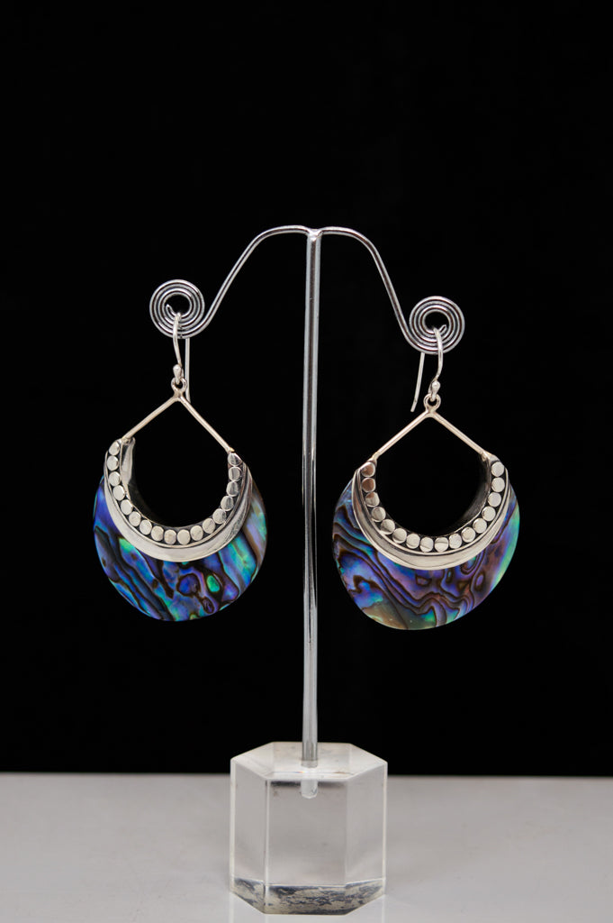 Large Shell Earrings - 0013