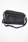 Handbag 072, Black, Leather
