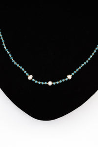 Short Necklaces - Three Pearls