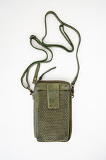 Handbag 500, Olive, Leather