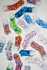 Ladies Ankle Bamboo Socks, Assorted Prints (Spring Summer 2024)