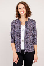 Aubery Jacket, Blue Space, Bamboo