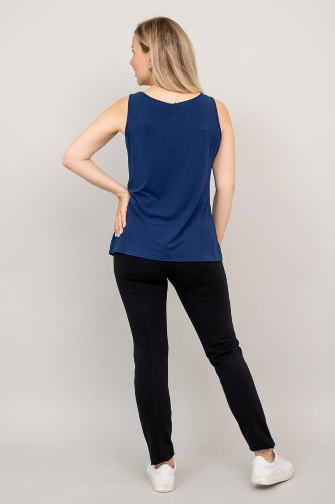 Avalon Tank, Indigo, Bamboo – LTD CAD Retail Blue Sky Clothing Co
