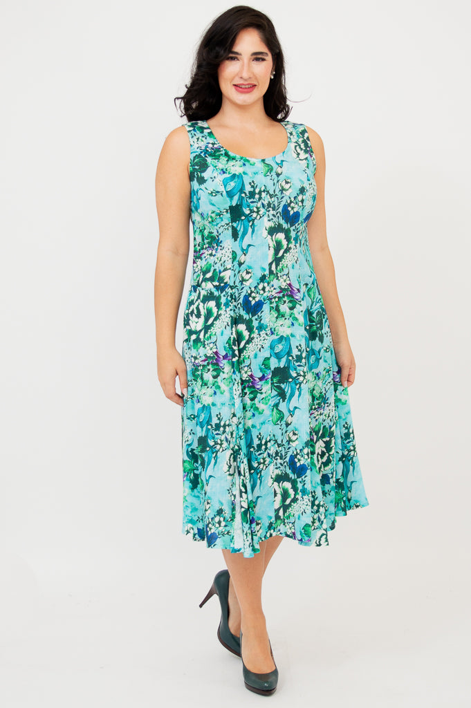 Avery Dress, Enchant, Linen Bamboo