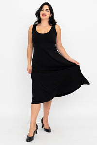 Becca Dress, Black, Bamboo