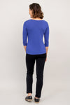 Betula Sweater, Deep Blue, Bamboo Cotton